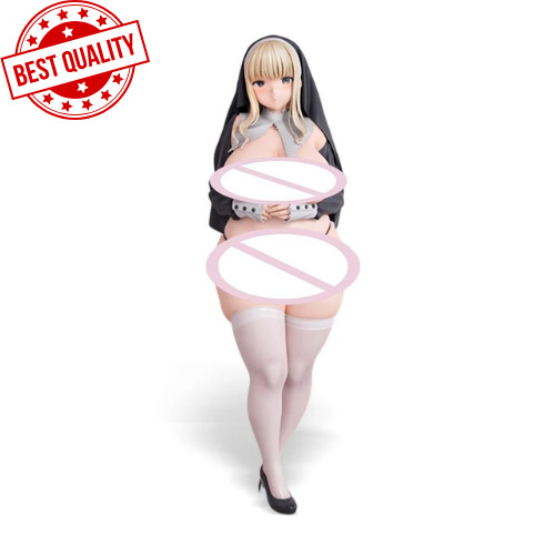 26cm NSFW Sister hot Anime Girl bbw chubby 1/6 PVC SEXY NUN adult figure