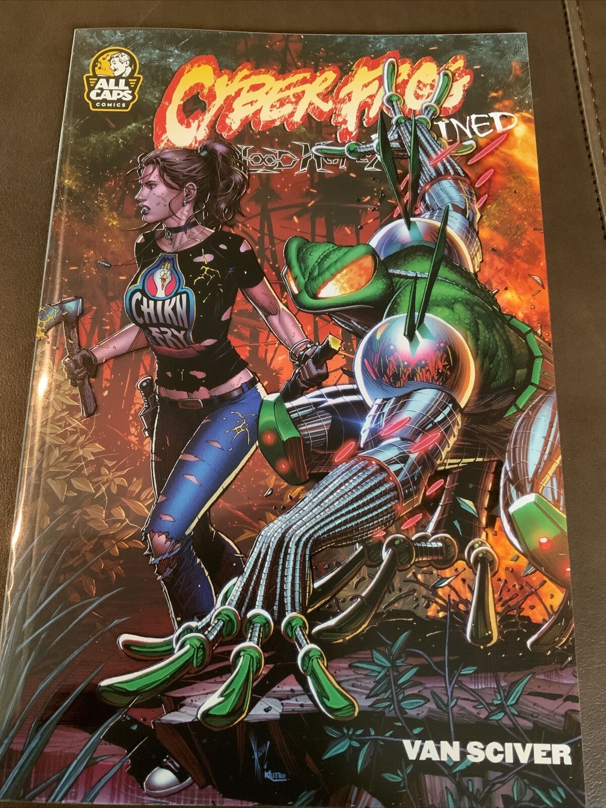 CYBERFROG: BLOODHONEY DRAINED FROG & HEATHER EDITION
