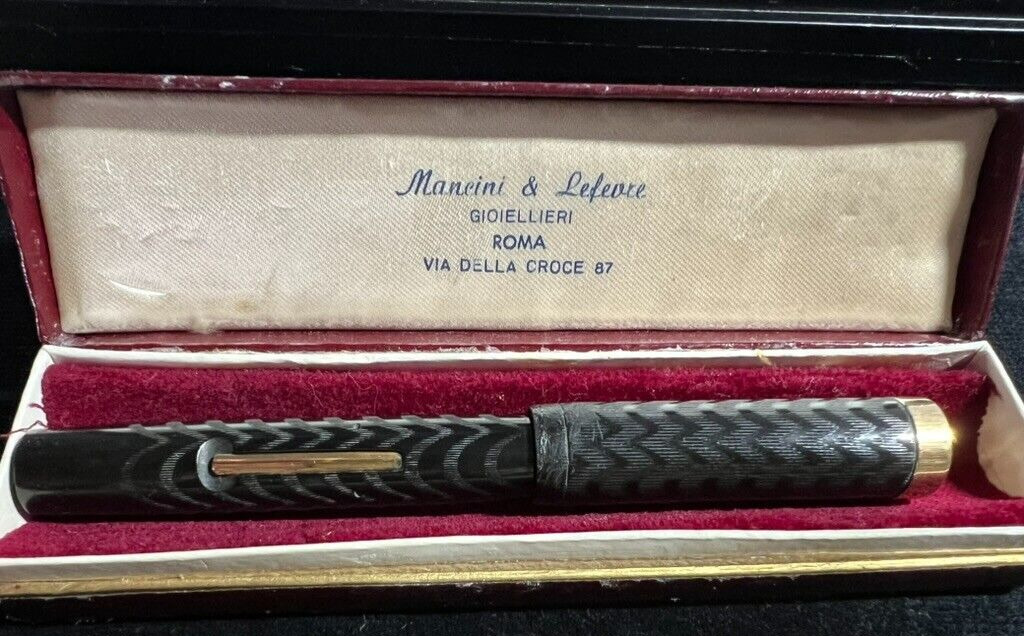 J Harris & Co Pen Fountain Pen Charging Lever Antique Marking Antique 1940