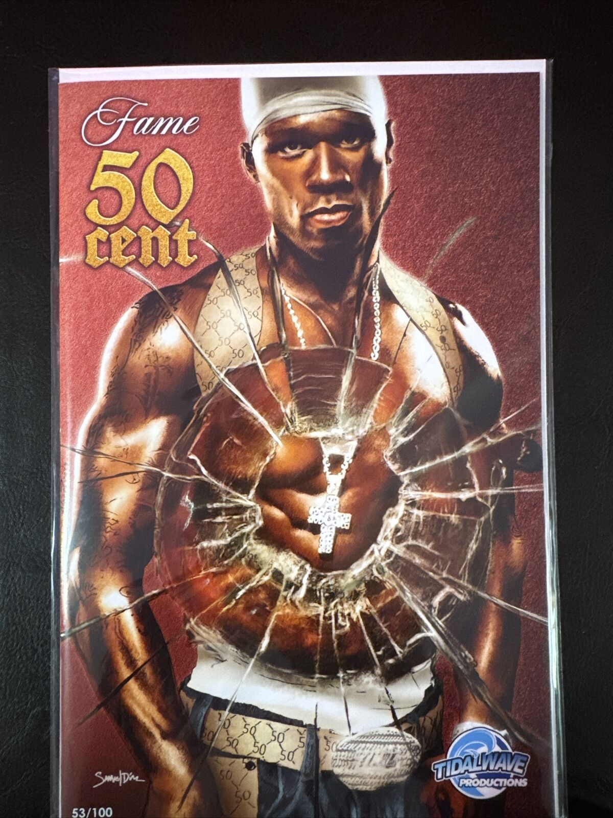 FAME- 50 CENT GET RICH OR DIE TRYIN HOMAGE LMTD 100 TRADE 53/100