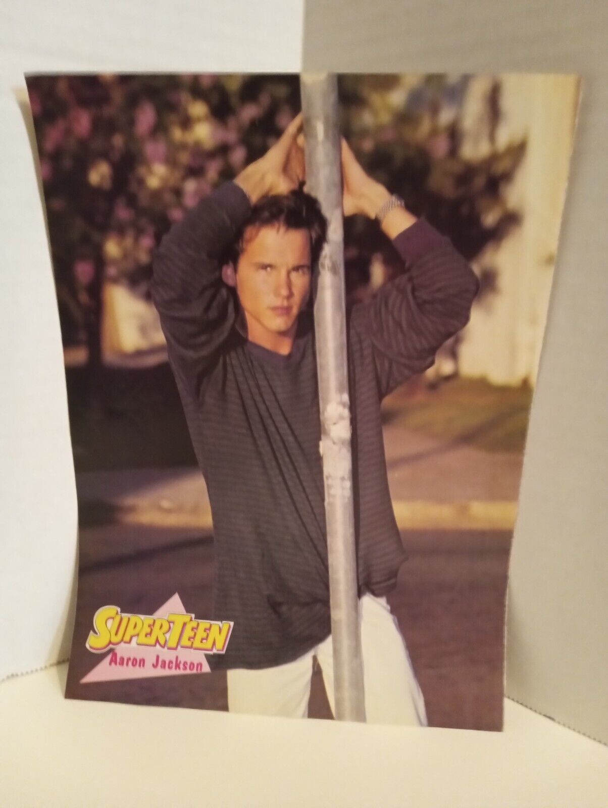 Aaron Jackson Pinup Poster RARE Superteen Magazine 1995 California Dreams TV