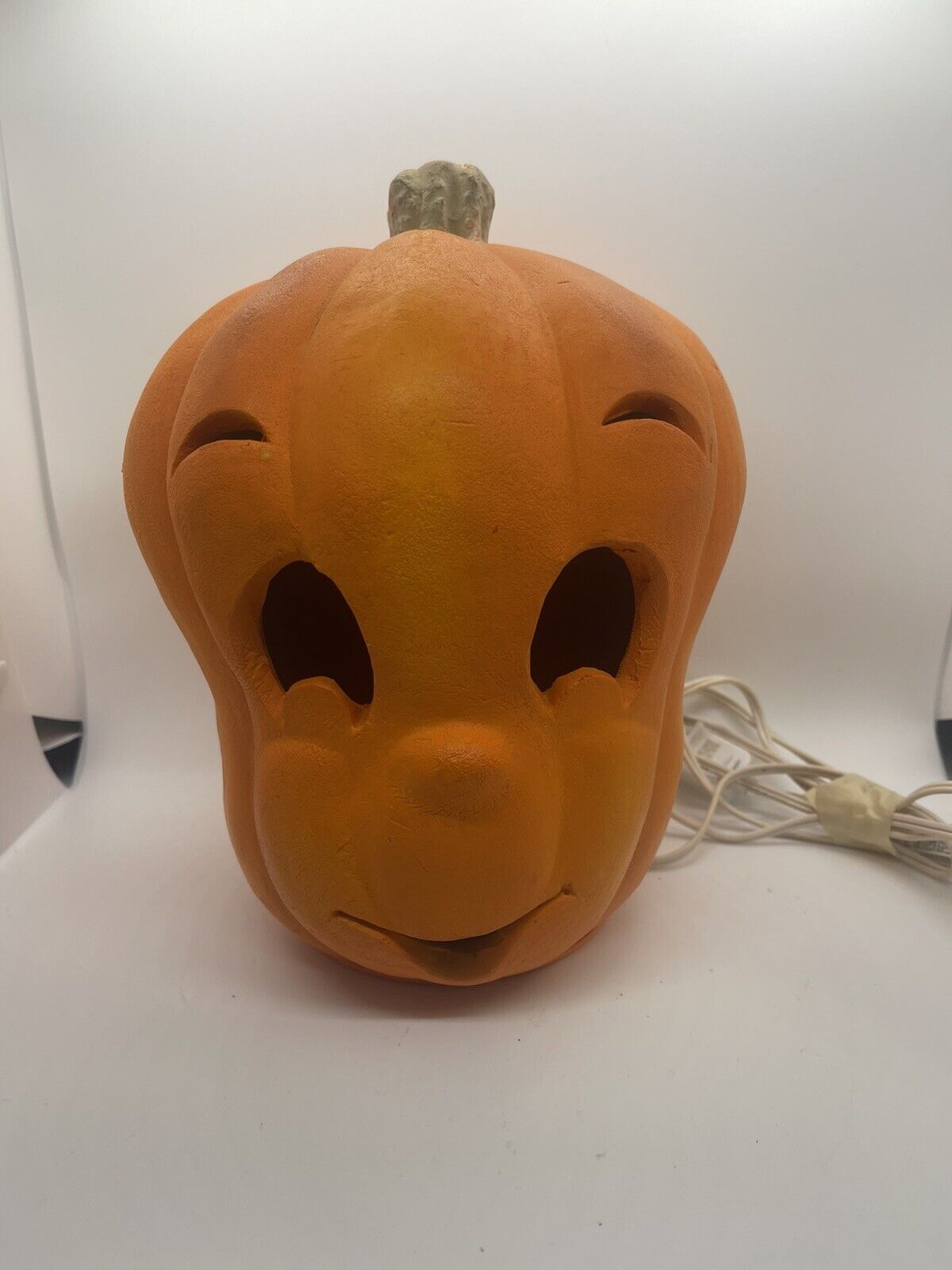 Vintage 1995 Casper The Friendly Ghost Lighted Halloween Pumpkin Jack-O-Lantern