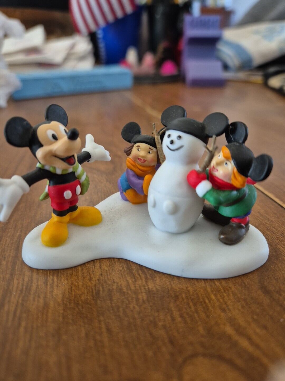 Disney Department 56 75 years with Mickey figruine Christmas