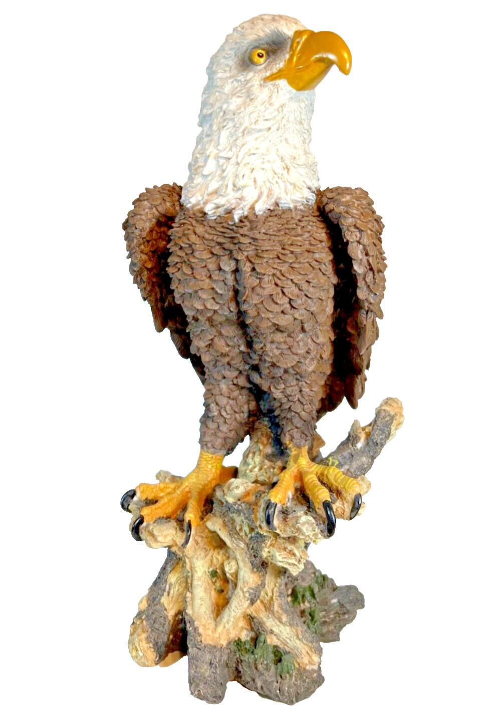 Large American Bald Eagle Composite Sculpture.  16.25\