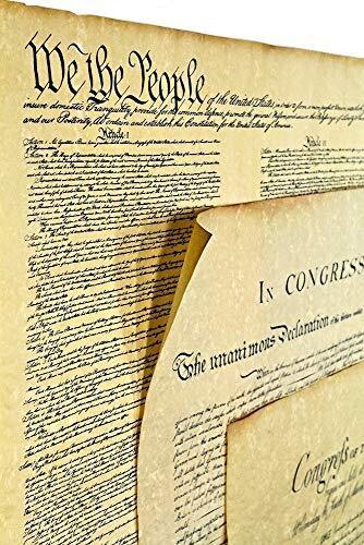 Three Documents of Freedom Constitution, Declaration of Independence, Bill of...