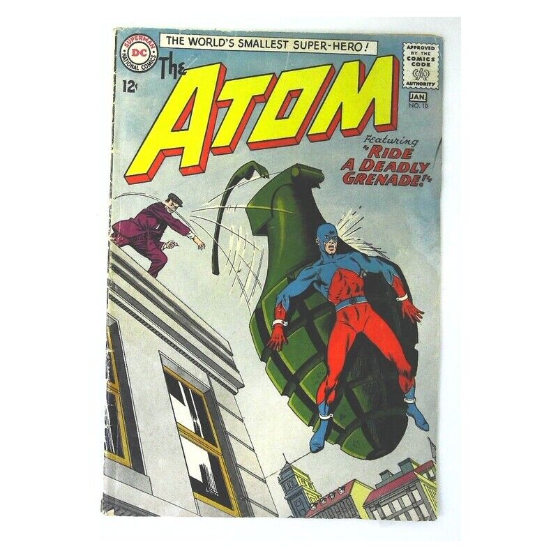 Atom #10 in Very Good + condition. DC comics [w`