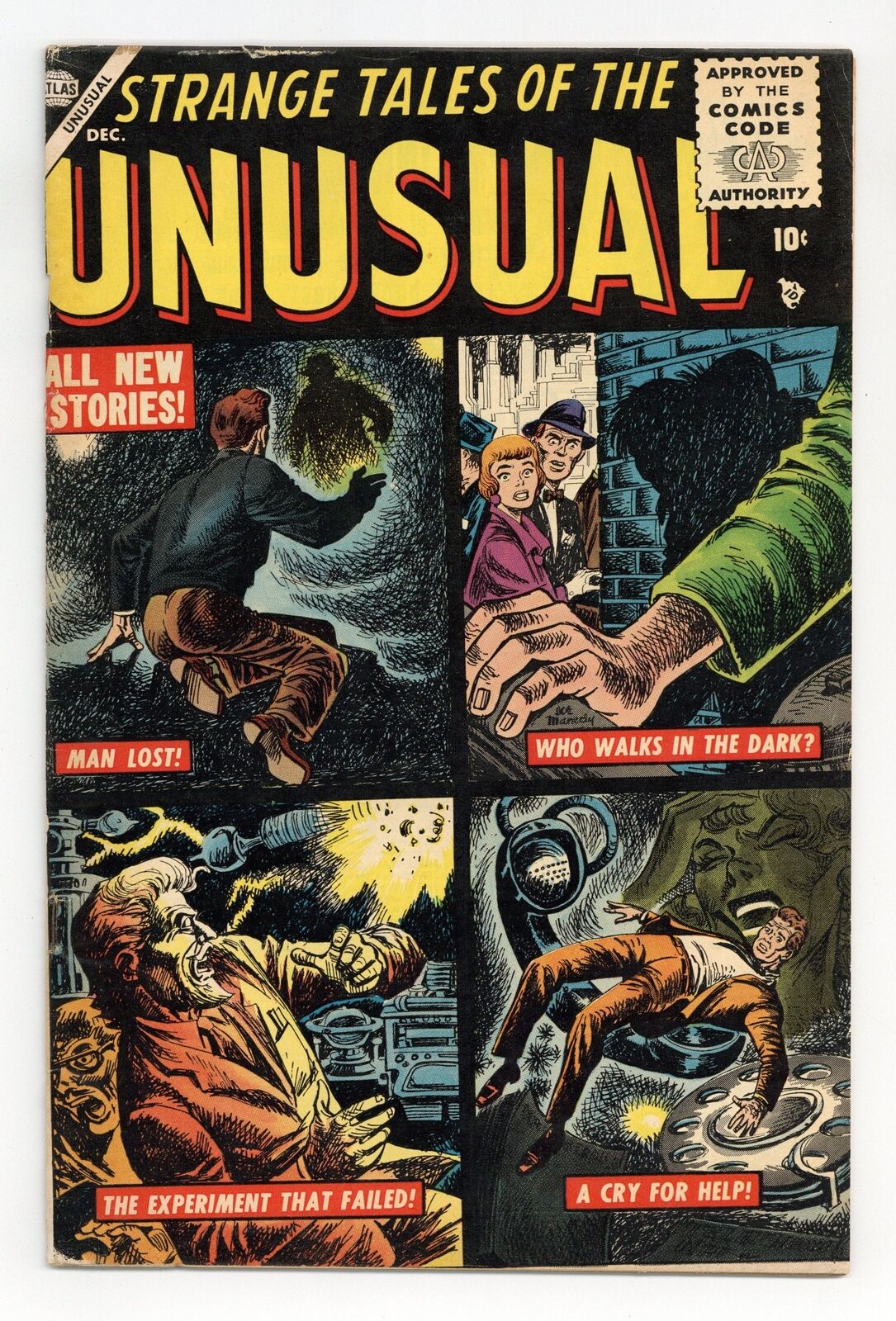 Strange Tales of the Unusual #1 GD+ 2.5 1955