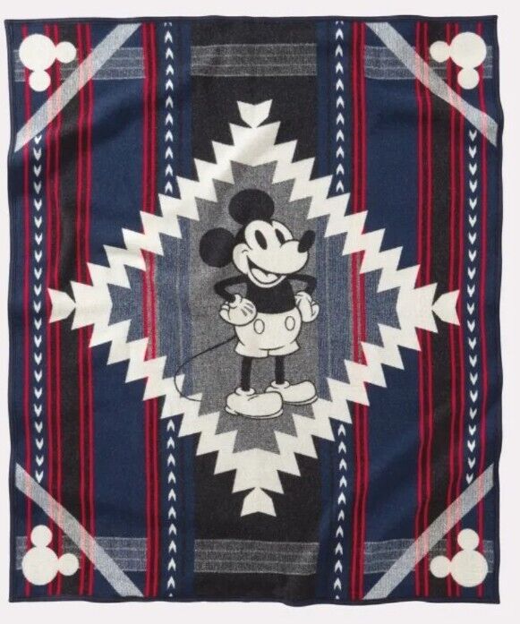 PENDLETON / Disney Mickey Mouse / Mickeys Debut / Limited Blanket / New In Box