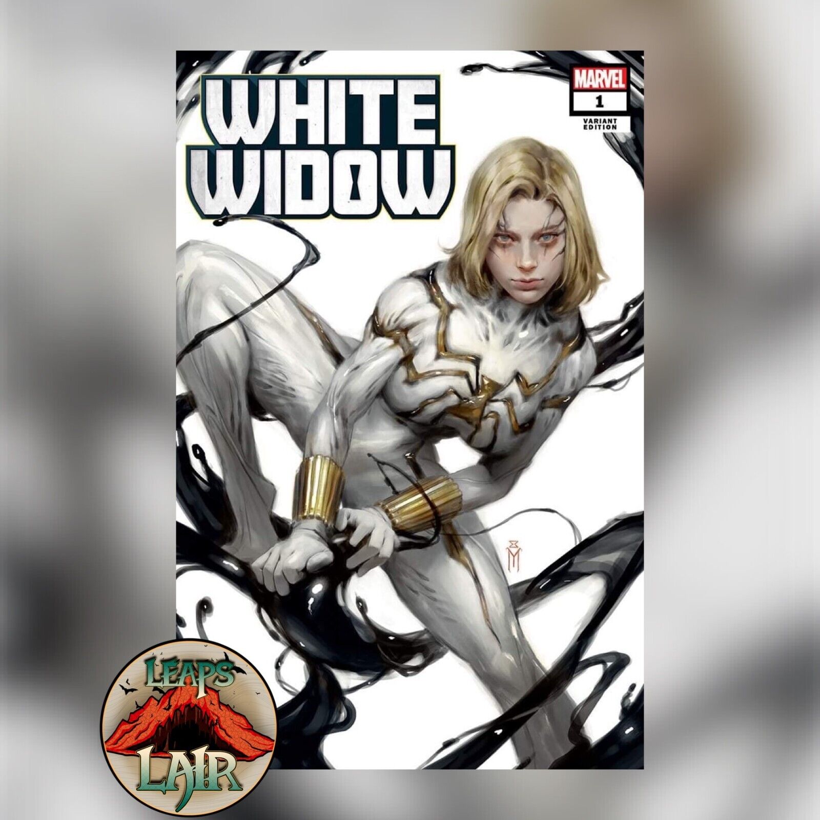 WHITE WIDOW #1 UNKNOWN COMICS MIGUEL MERCADO EXCLUSIVE VARIANT ~ MARVEL COMICS