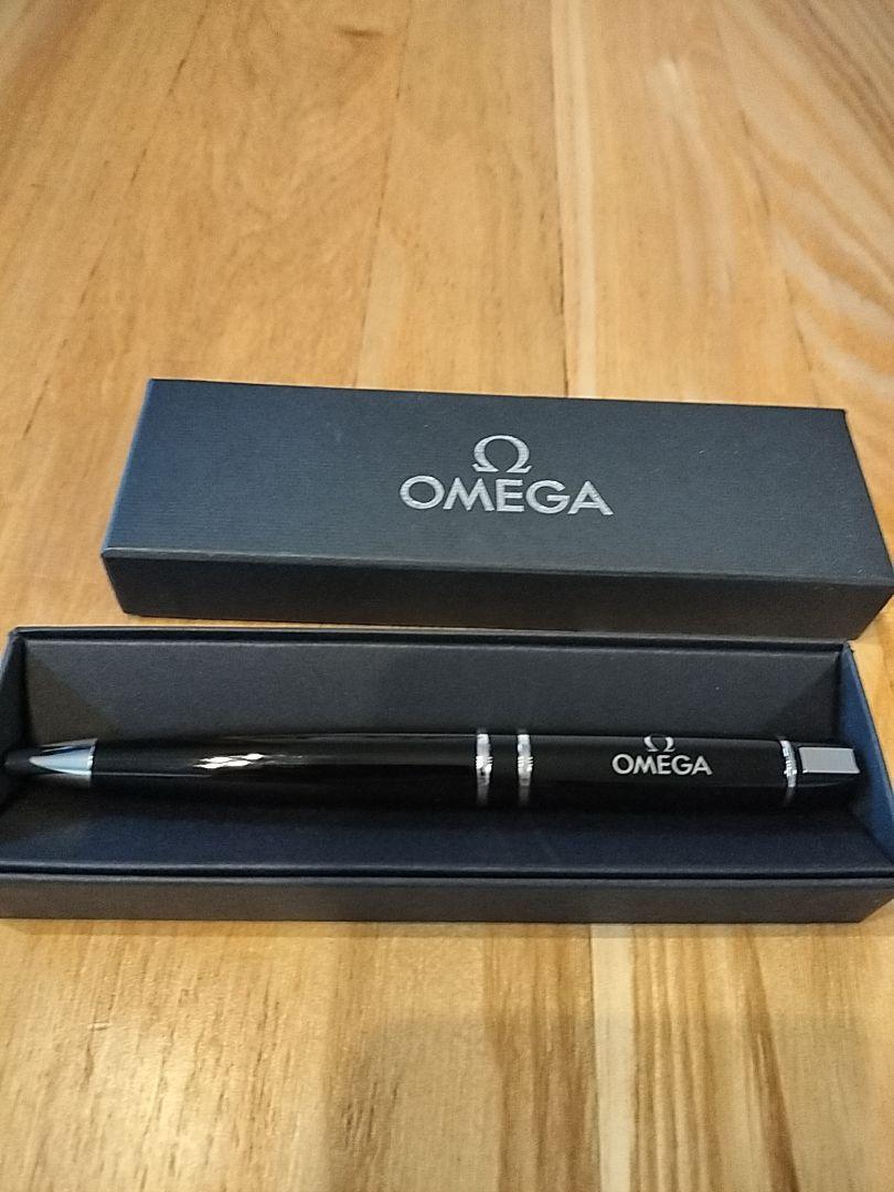 Omega Ballpoint Pen OMEGA Writing Instruments Stationery Black Novelty #64a52e