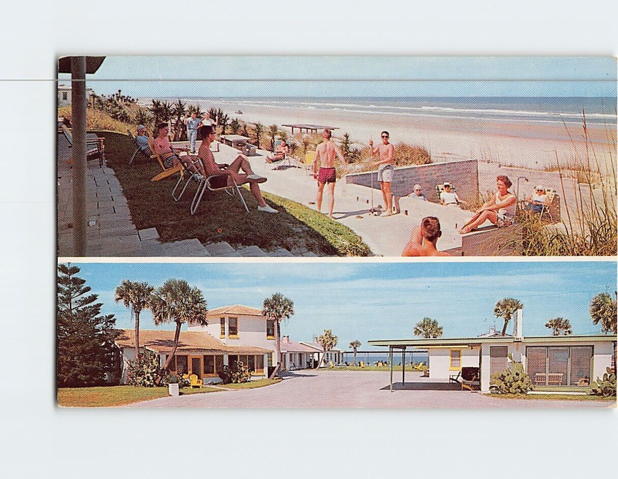 Postcard Sunglow Cottage Daytona Beach Florida USA