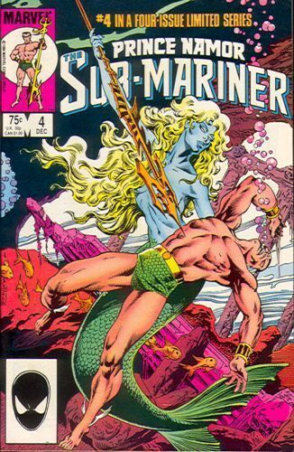 Prince Namor, The Sub-Mariner #4 (1984) in 9.0 Very Fine/Near Mint