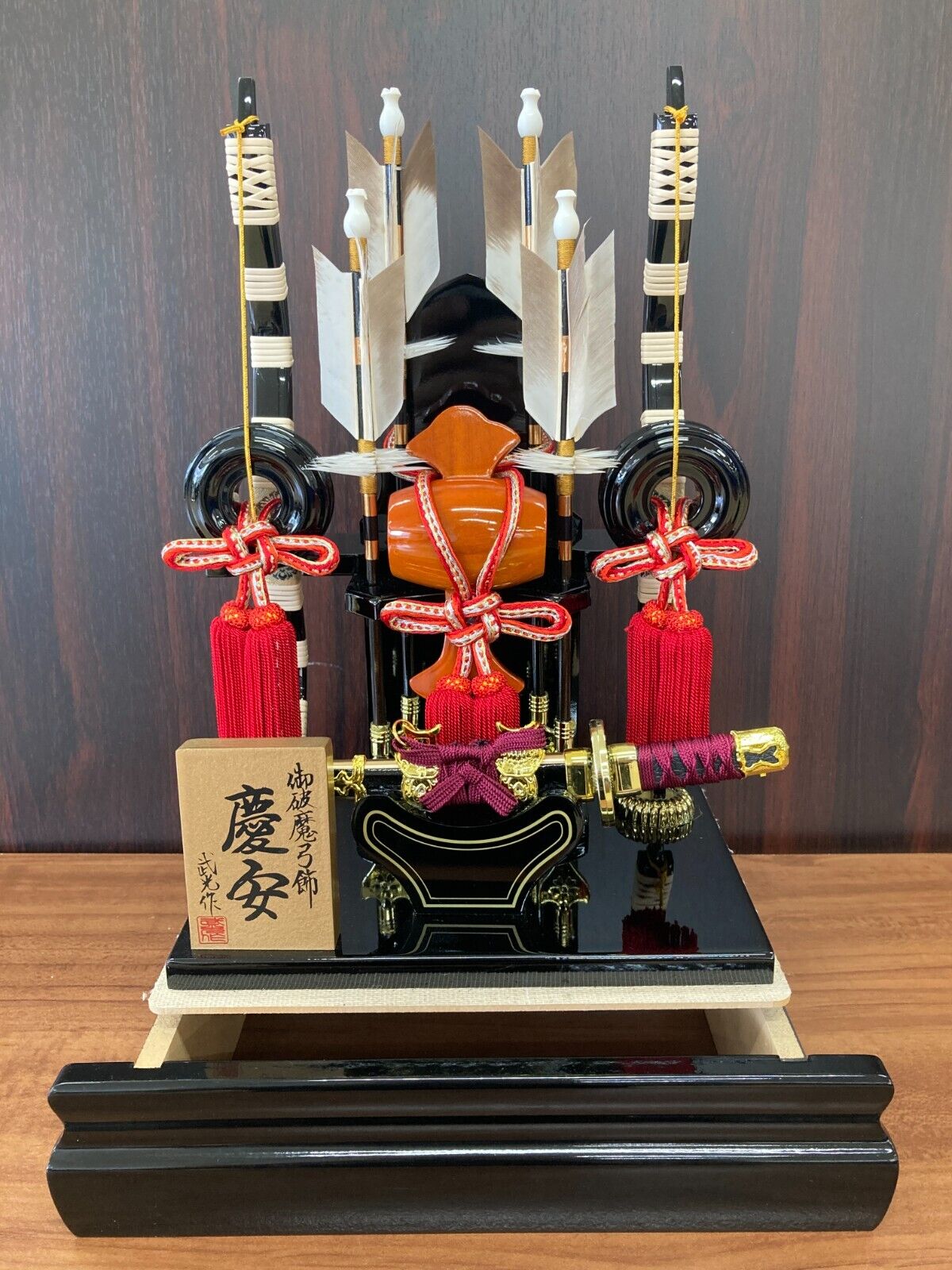japanese traditional talisman arrow Samurai sword decoration imitation product