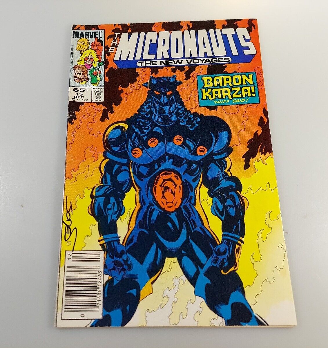 Micronauts (Vol. 2) #15 (Newsstand) Marvel | the New Voyages 