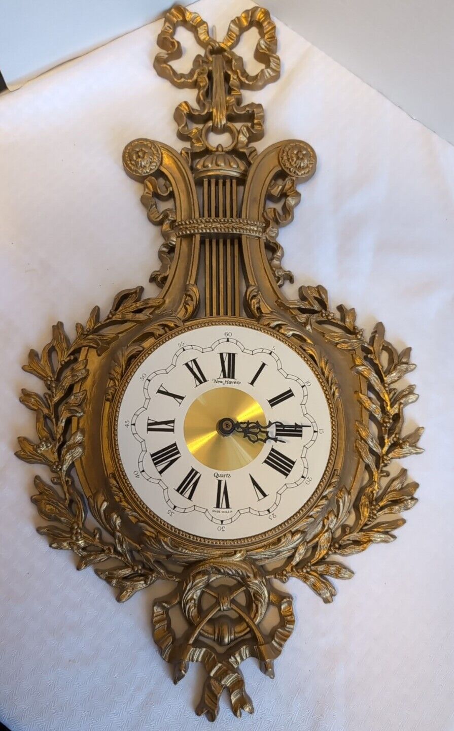 Working Vintage Burwood Clock 4607