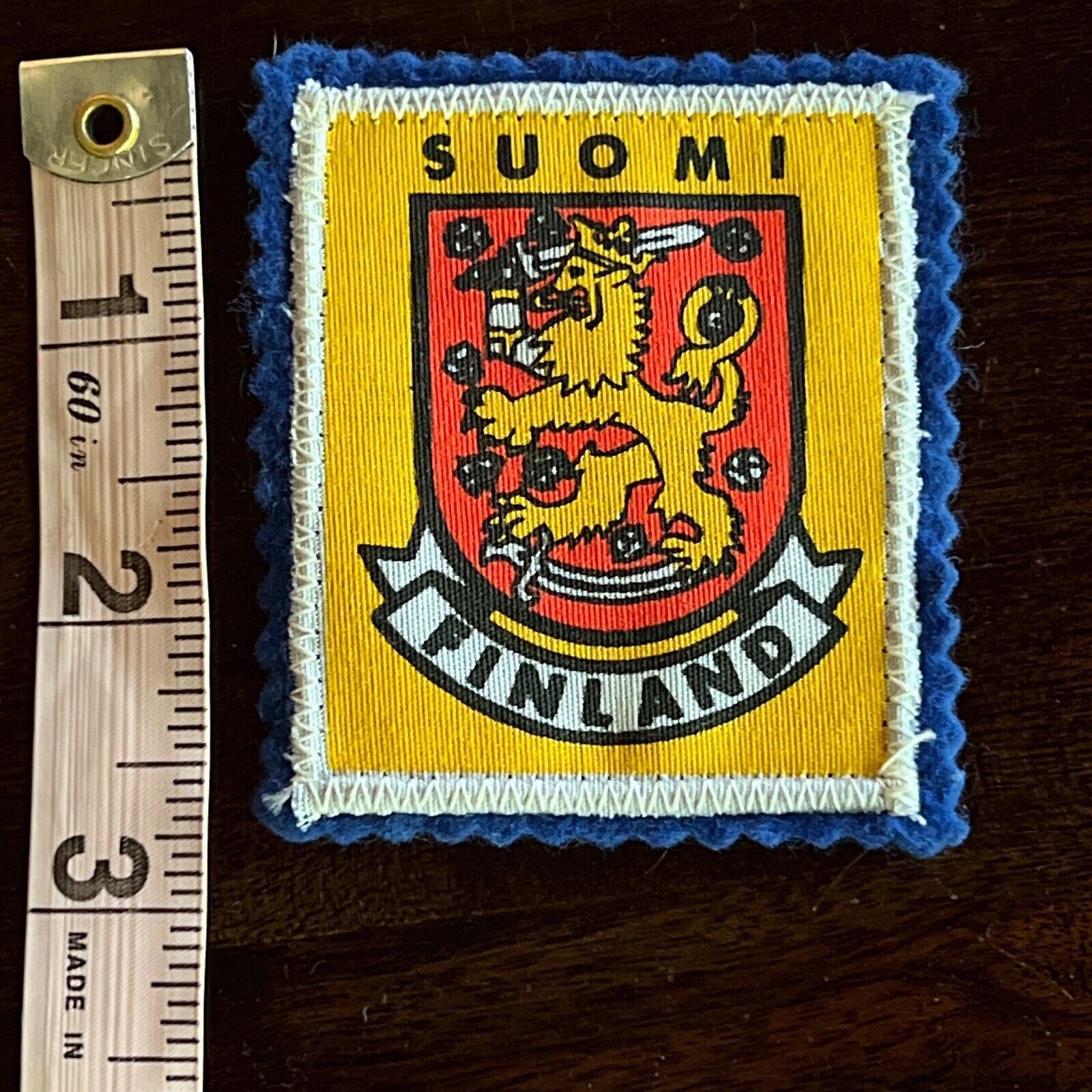 Vintage Holland Suomi Finland Patch