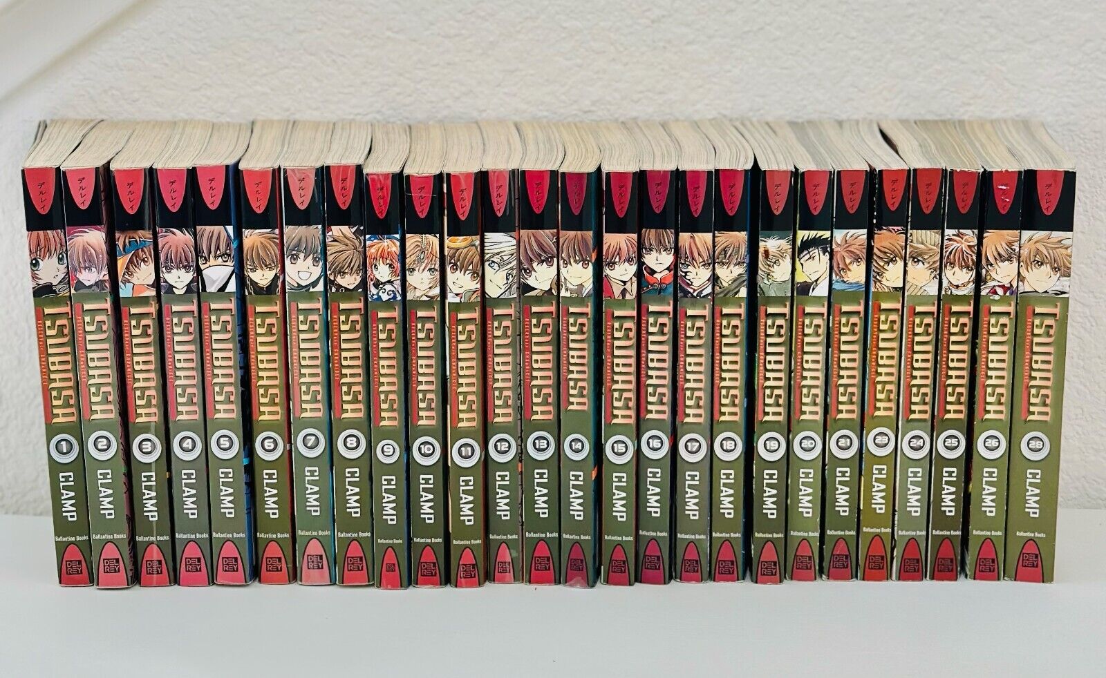 Tsubasa Reservoir Chronicle Volumes 1-21, 23-26, 28 English Manga Set CLAMP