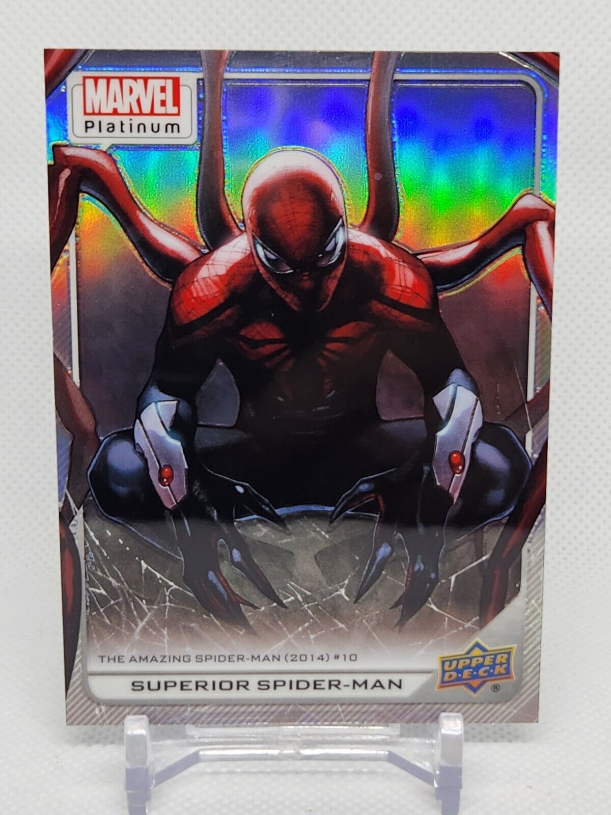 Superior Spider-man  #187 2023 Upper Deck Marvel Platinum Rainbow Parallel