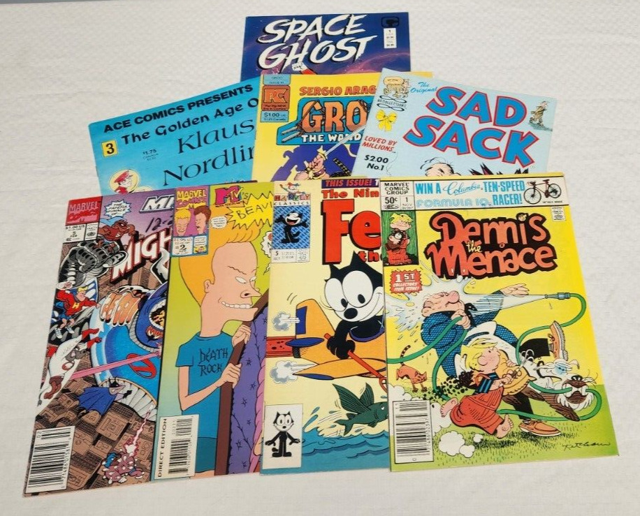 🔥Space Ghost 1 Mighty Mouse Simpsons Dennis The Menace ( 11 bks)  556