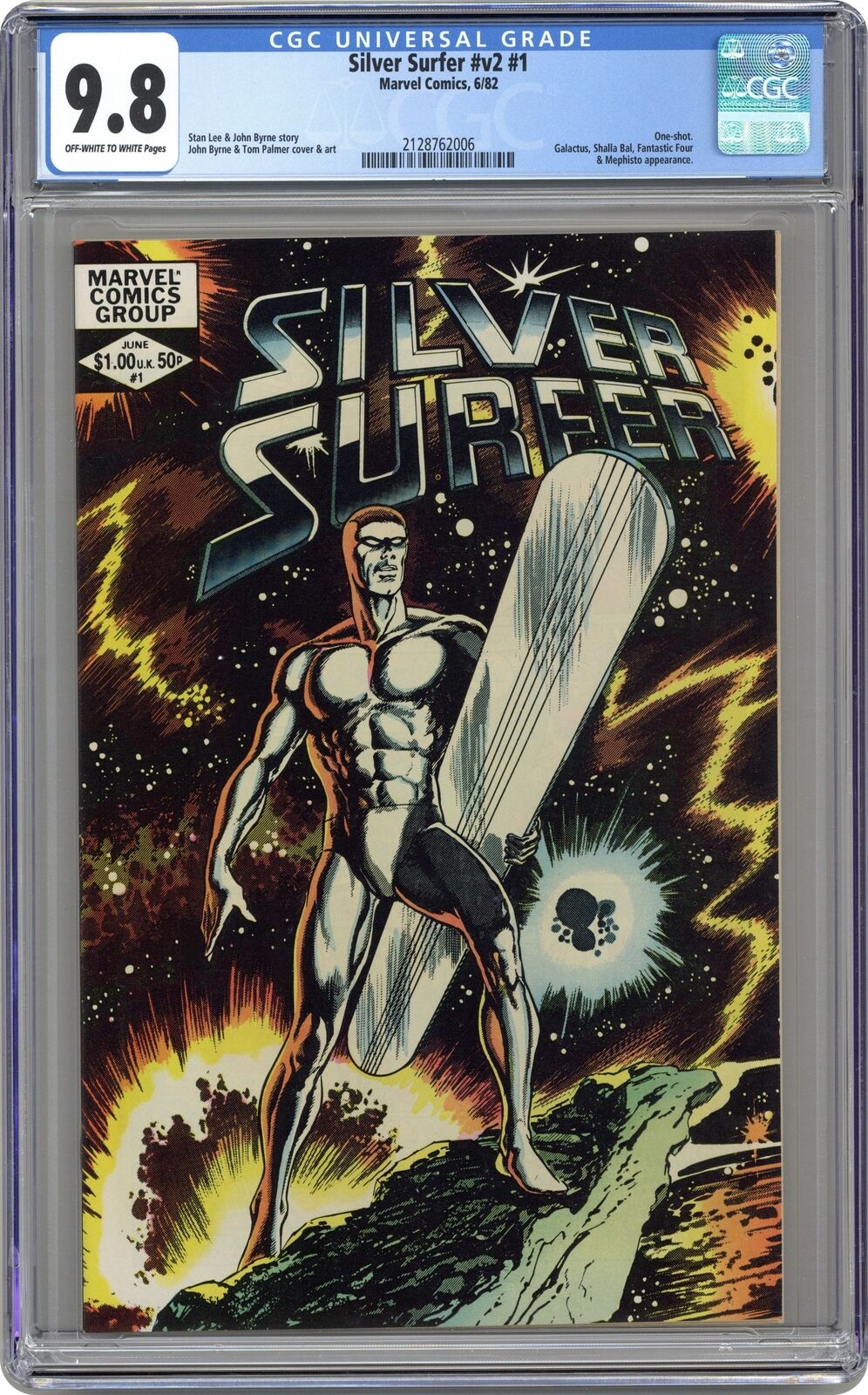 Silver Surfer 1-Shot #1 CGC 9.8 1982 2128762006