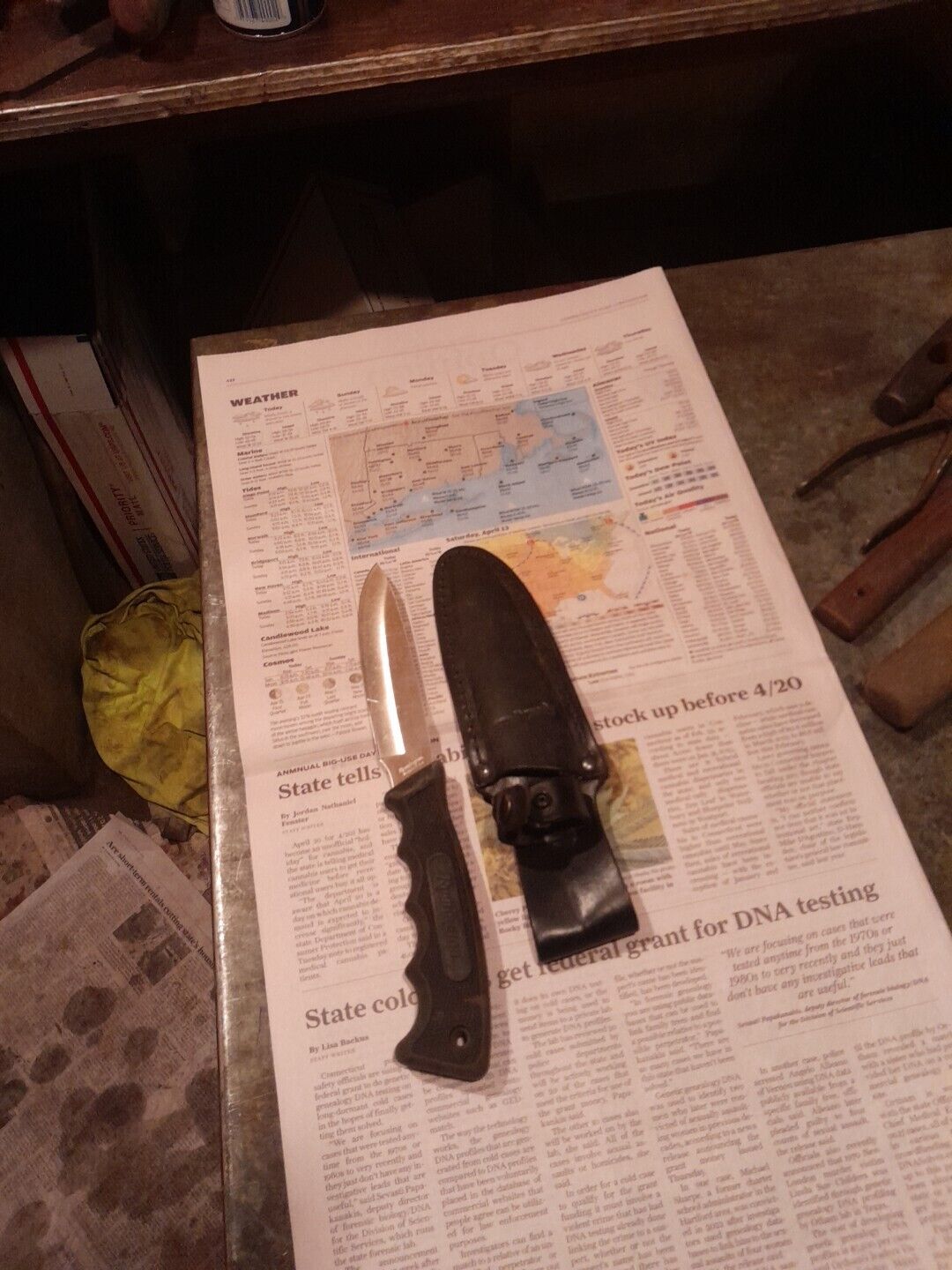 Remington Sportsman Knife With Shealth