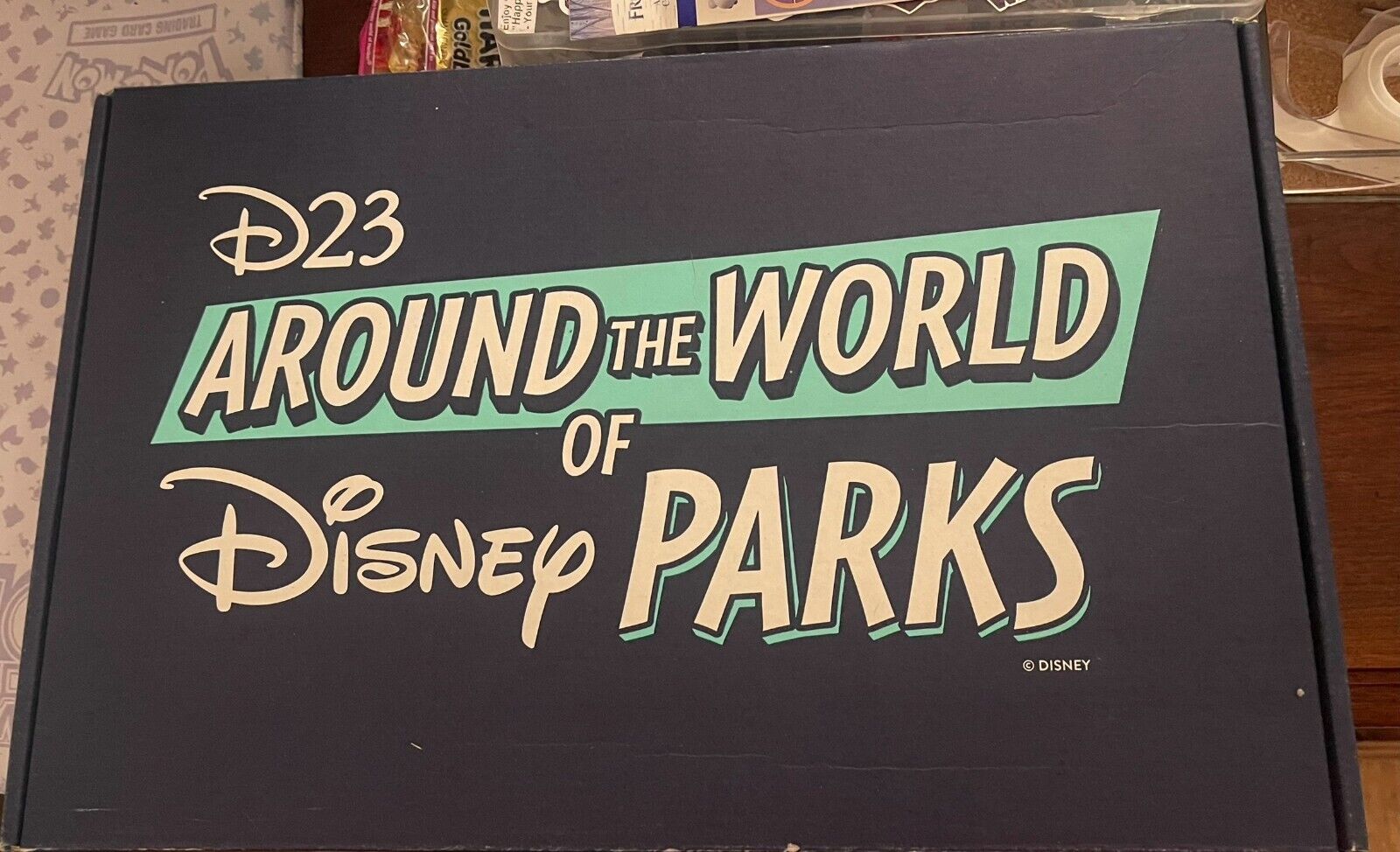 D23 Gold Member Exclusive - Around the World of Disney Parks Pin & Passport Set