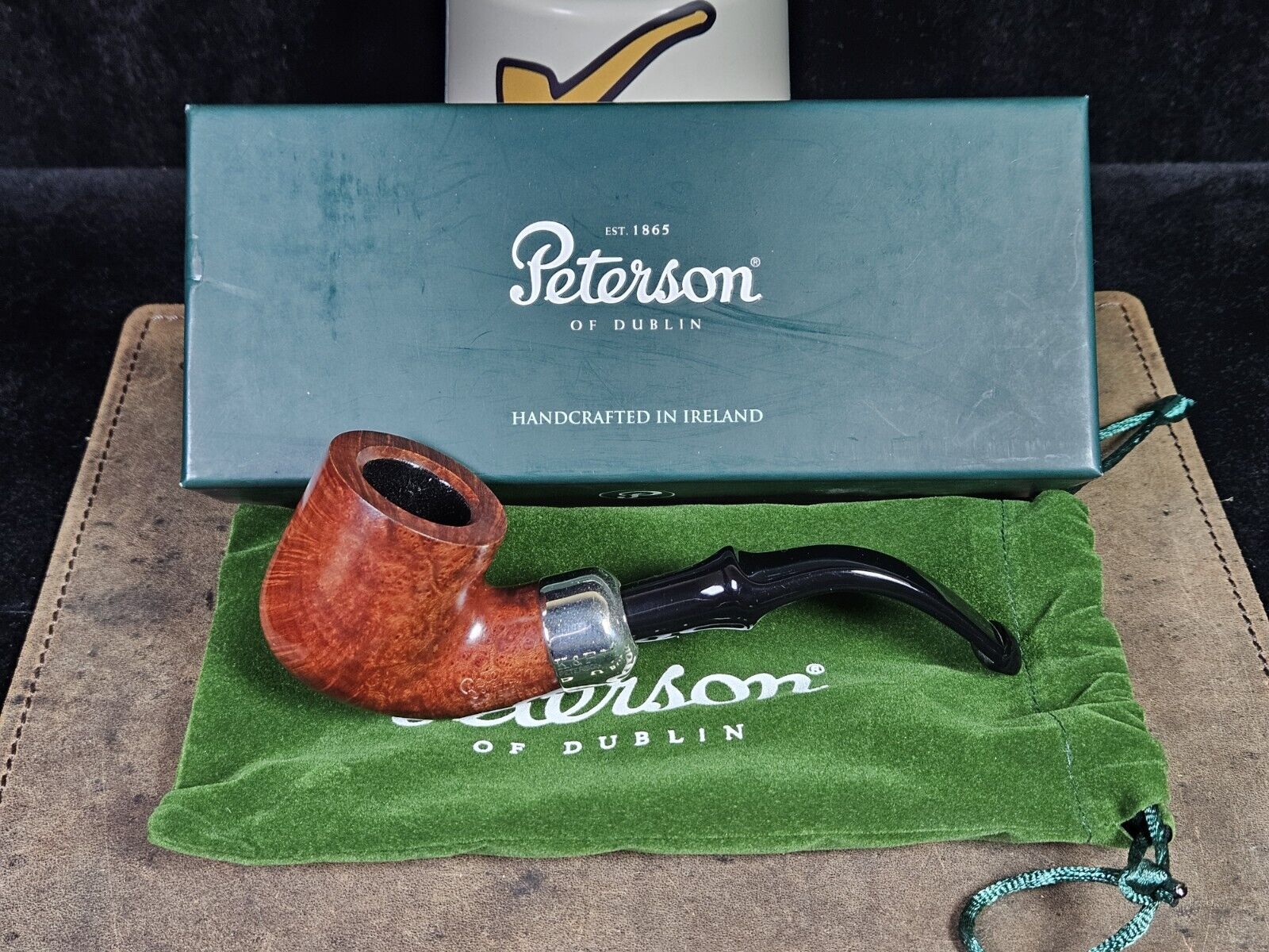 Peterson System Standard 301 Smooth Pot Tobacco Smoking Pipe