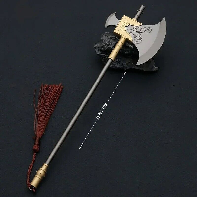 Wiking Axe Balmung King Weapon Model Letter Opener Mini Viking Keychain Toy