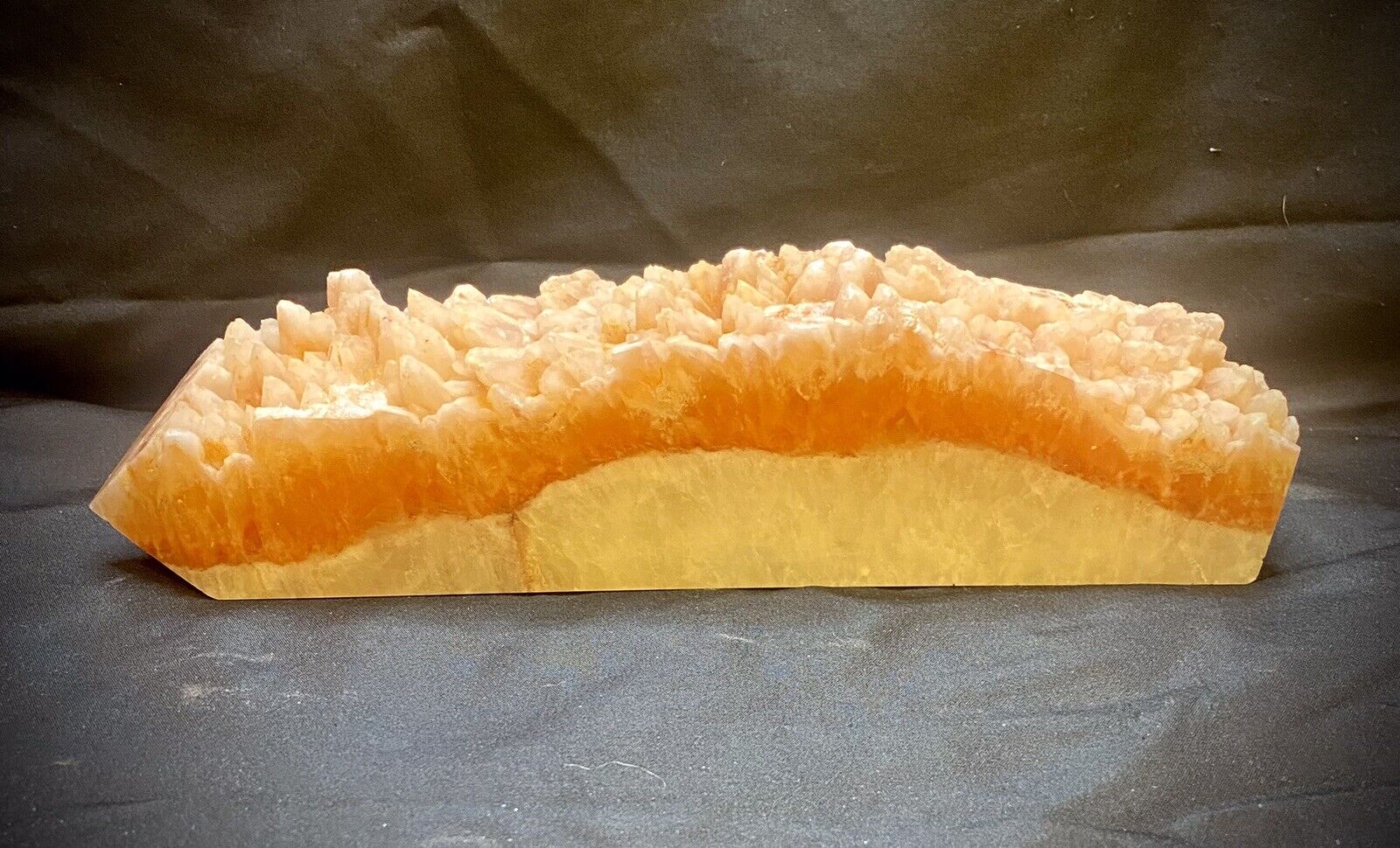 Cool Large Wolftooth Calcite Tower 10.5 Inches
