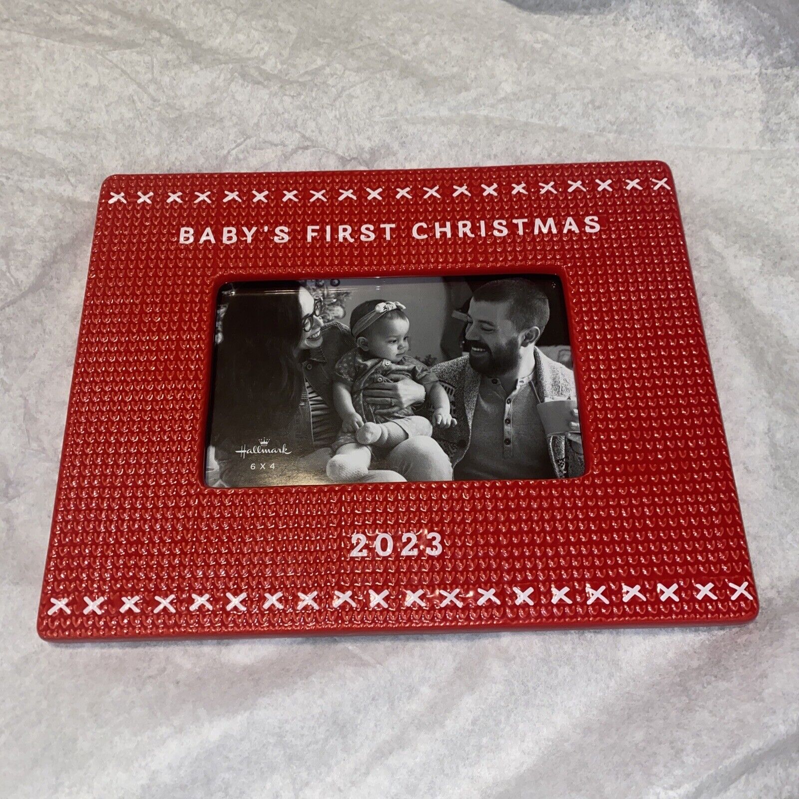 RARE Hallmark Baby\'s First Christmas 2023 Picture Frame BRAND NEW GREAT