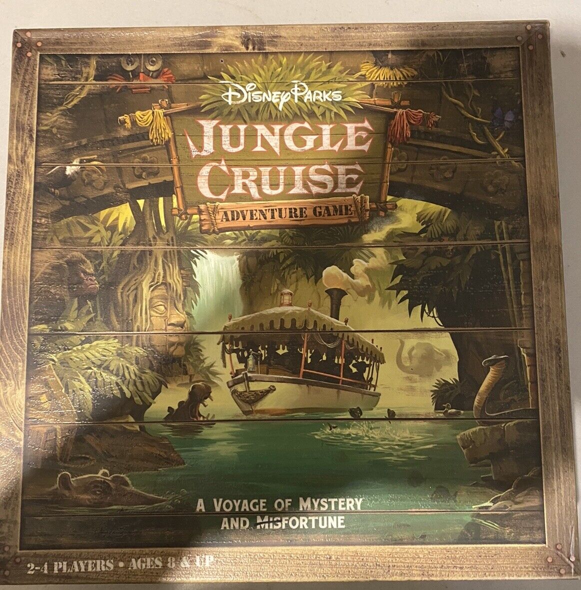Disney Parks Jungle Cruise Adventure Boat Ride Attraction Board Game Mystery Fun