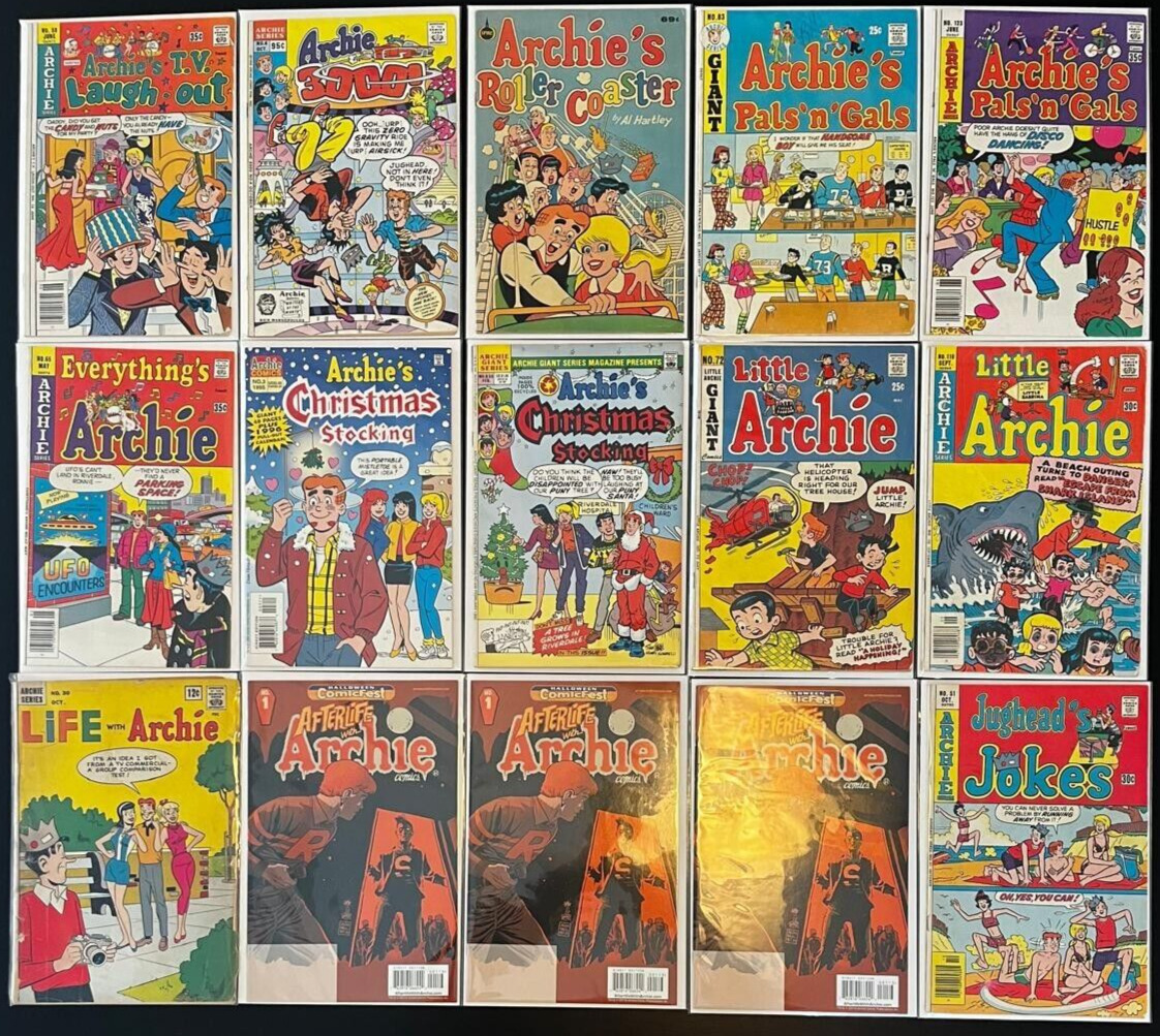Archie Series 15-Book LOT of Archie Comics