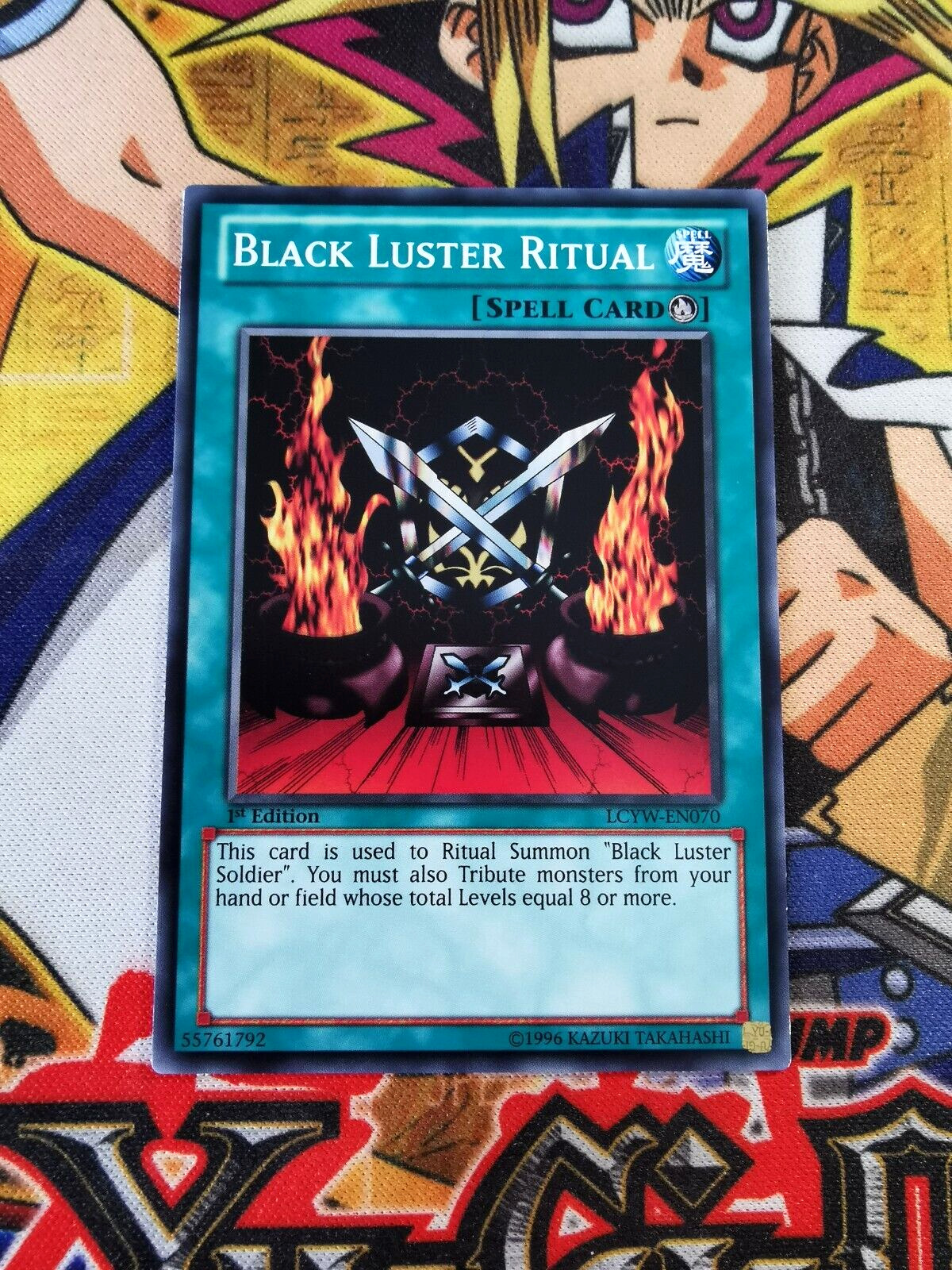 Black Luster Ritual lcyw-en070 1st Edition (NM) Common Yu-Gi-Oh