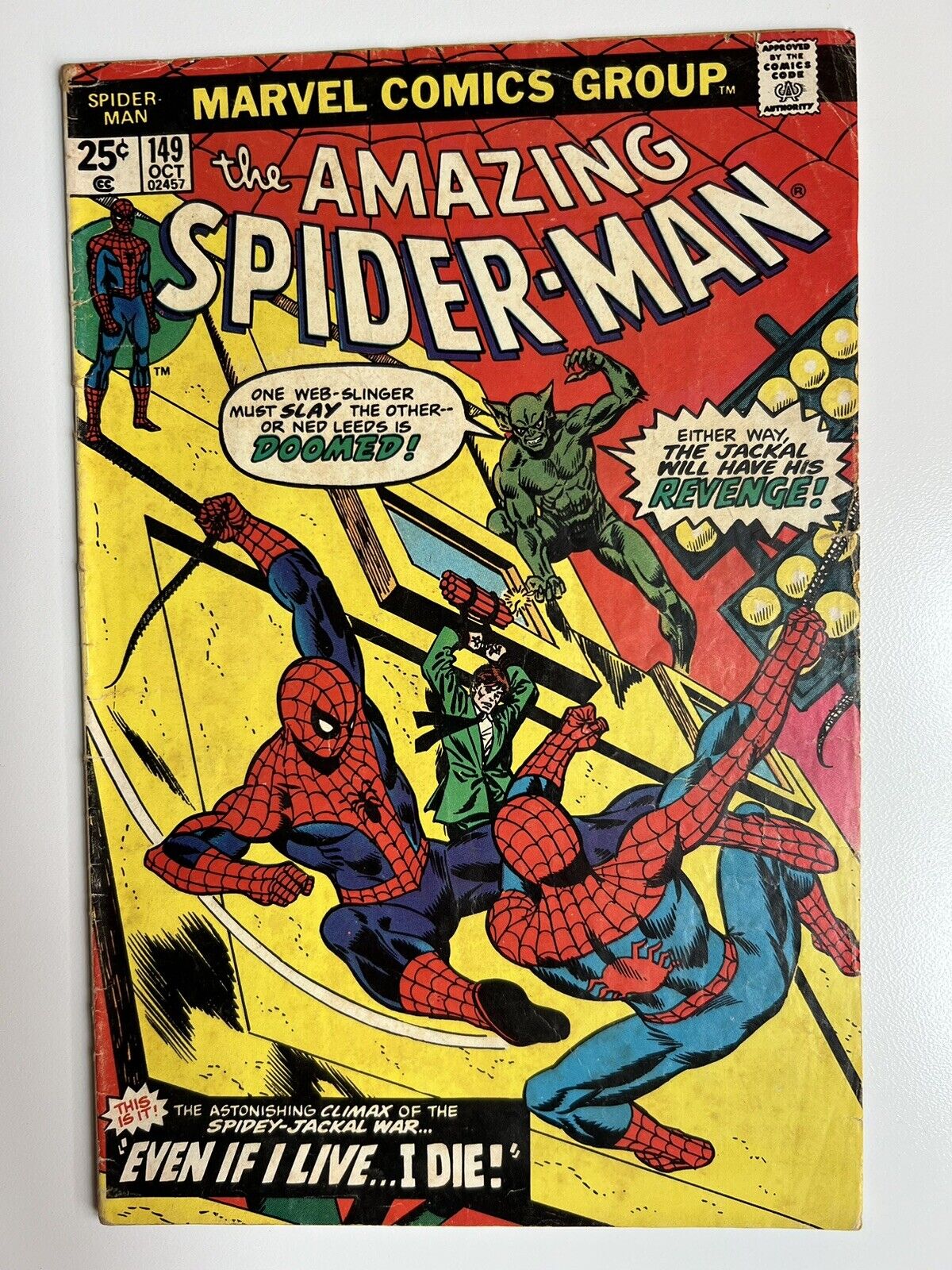Amazing Spider-Man #149 Marvel Comics 1975 1st App Ben Reilly Spider-Man Clone