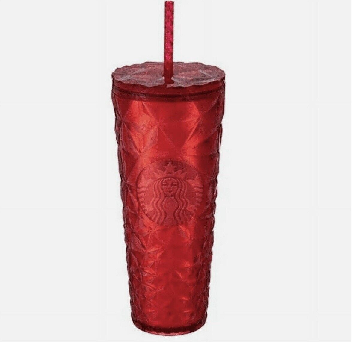 Starbucks Winter Holiday Jeweled Tumbler - Red