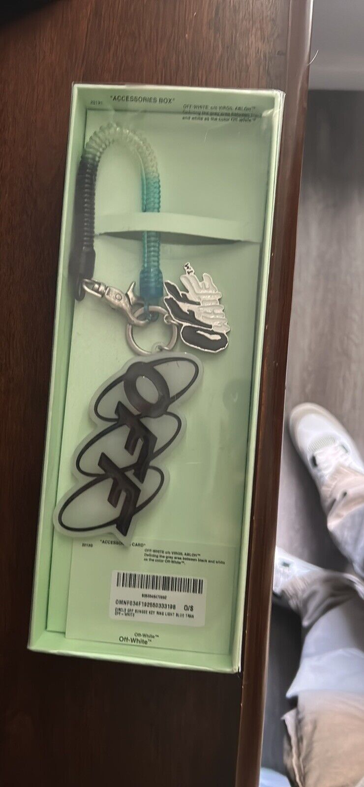 off white keychain authentic