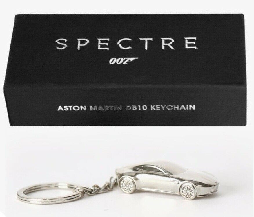 ⚡RARE⚡ 007 JAMES BOND Aston Martin DB10 Keychain *BRAND NEW*