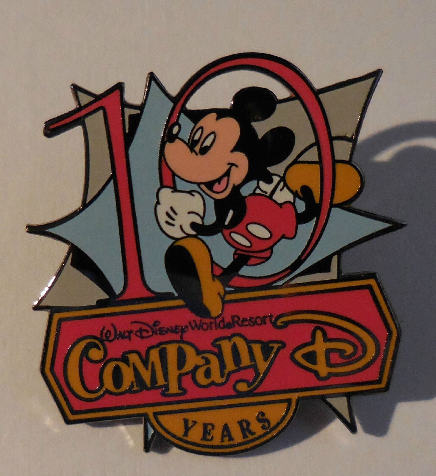 Disney Pin WDW Cast Exclusive Company D 10th Anniversary Pin