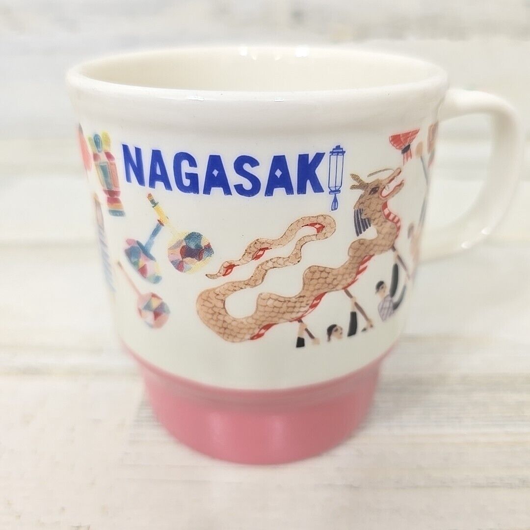 Starbucks Nagasaki Japan Mug Geography Series 2018 Coffee Tea Cup 