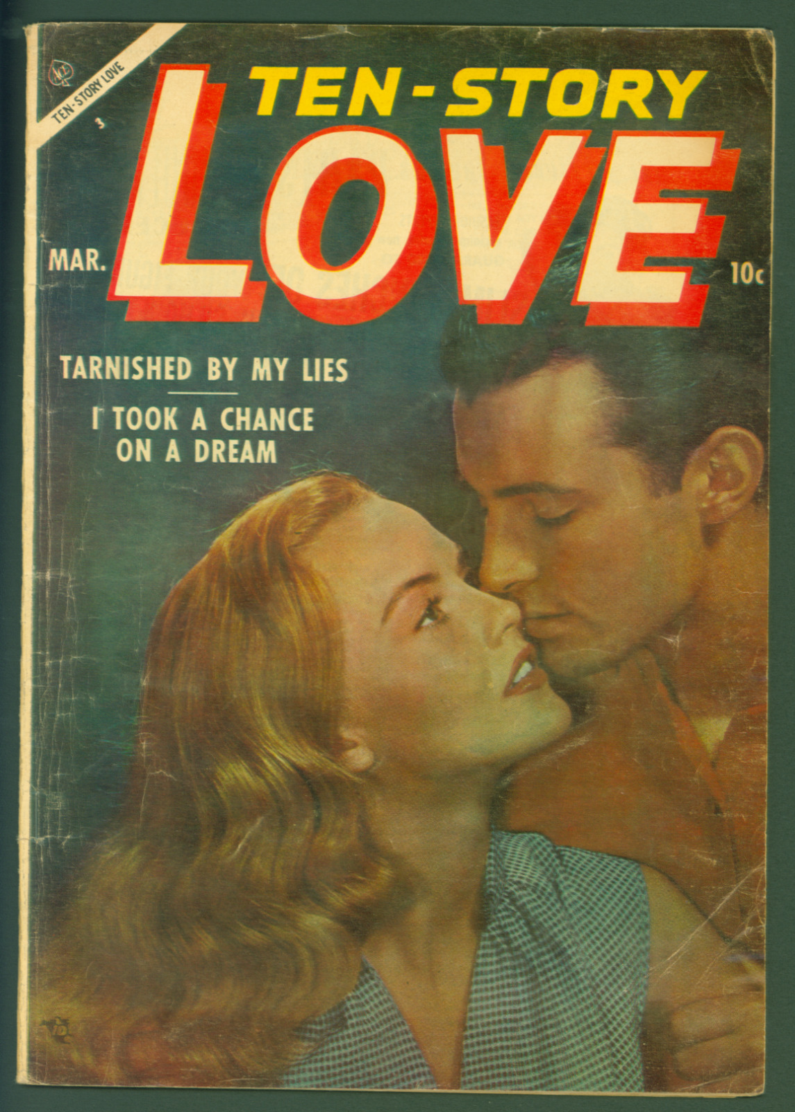 Vintage 1954 Ace Magazines Ten Story Love V31 #2  VG  Golden Age Romance Comic