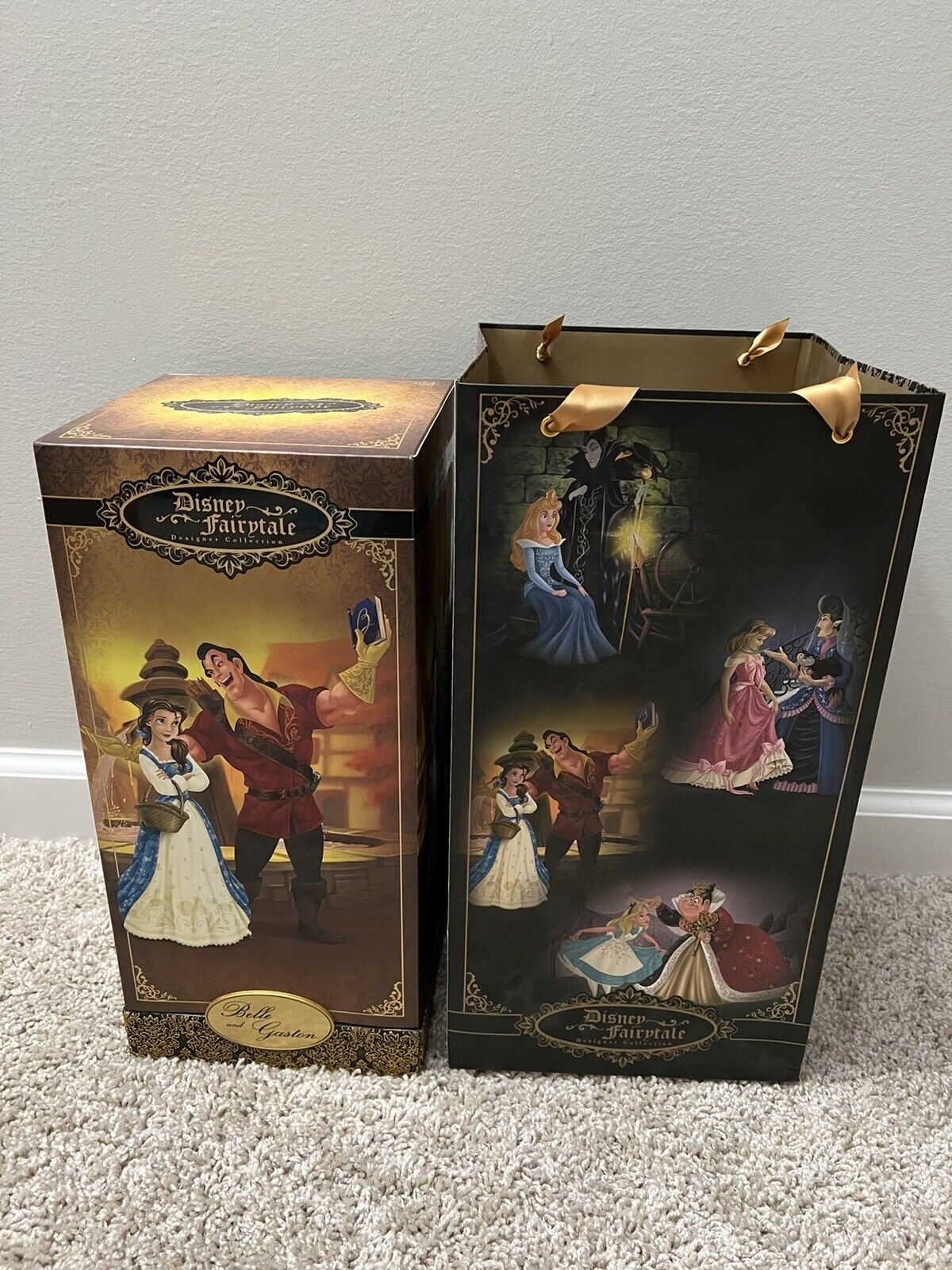 Disney Fairytale Designer Collection Limited Edition Belle Gaston Doll Set 2016