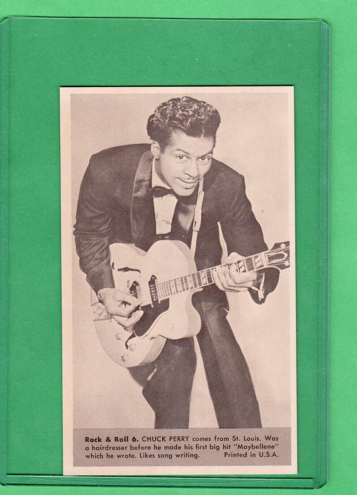 Chuck Berry RC   1959  Nu-Cards Rock & Roll   High Grade  Pack  Fresh