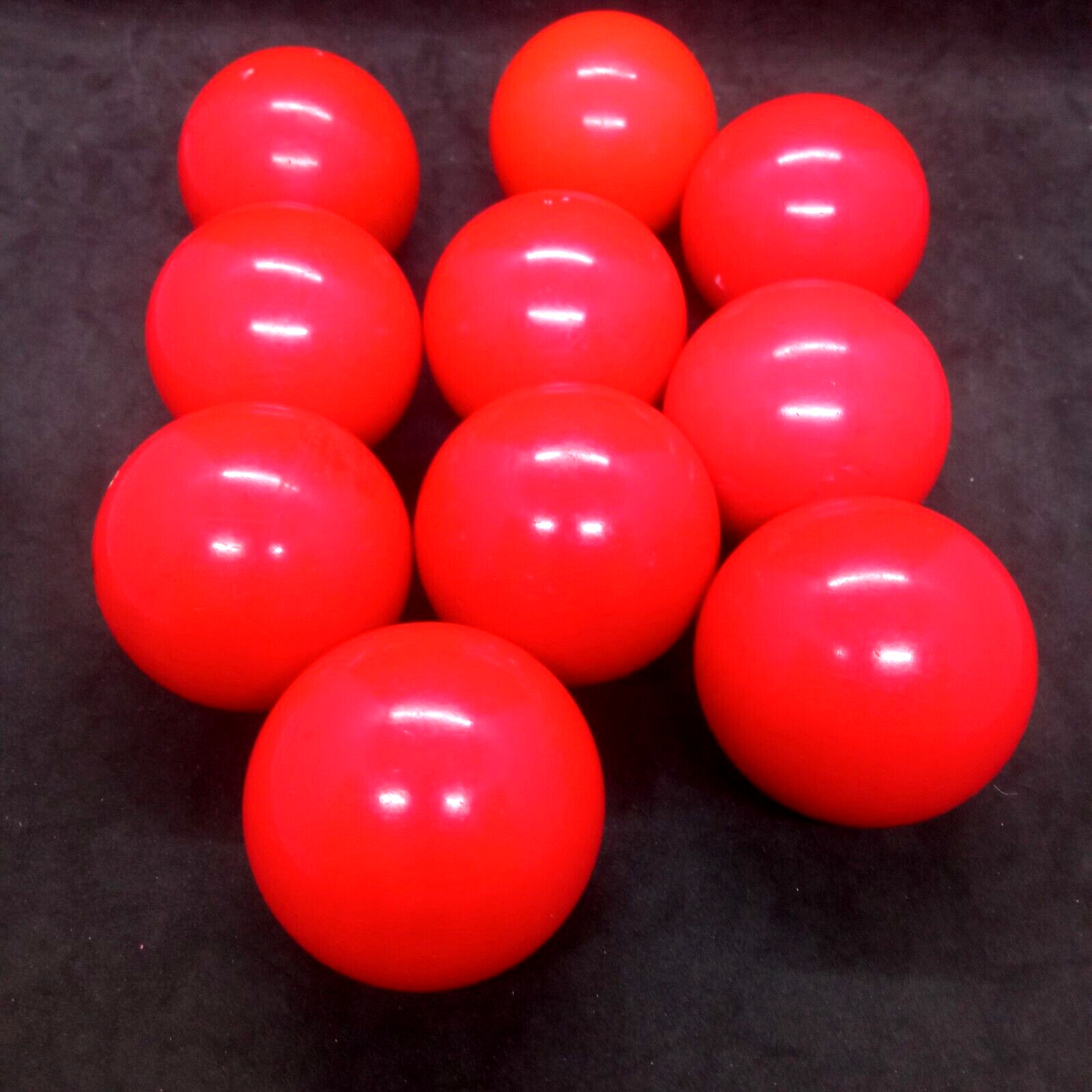 Antique Red Cherry Amber Catalin Bakelite Phenolic Resin 10 Balls 1134 Gram