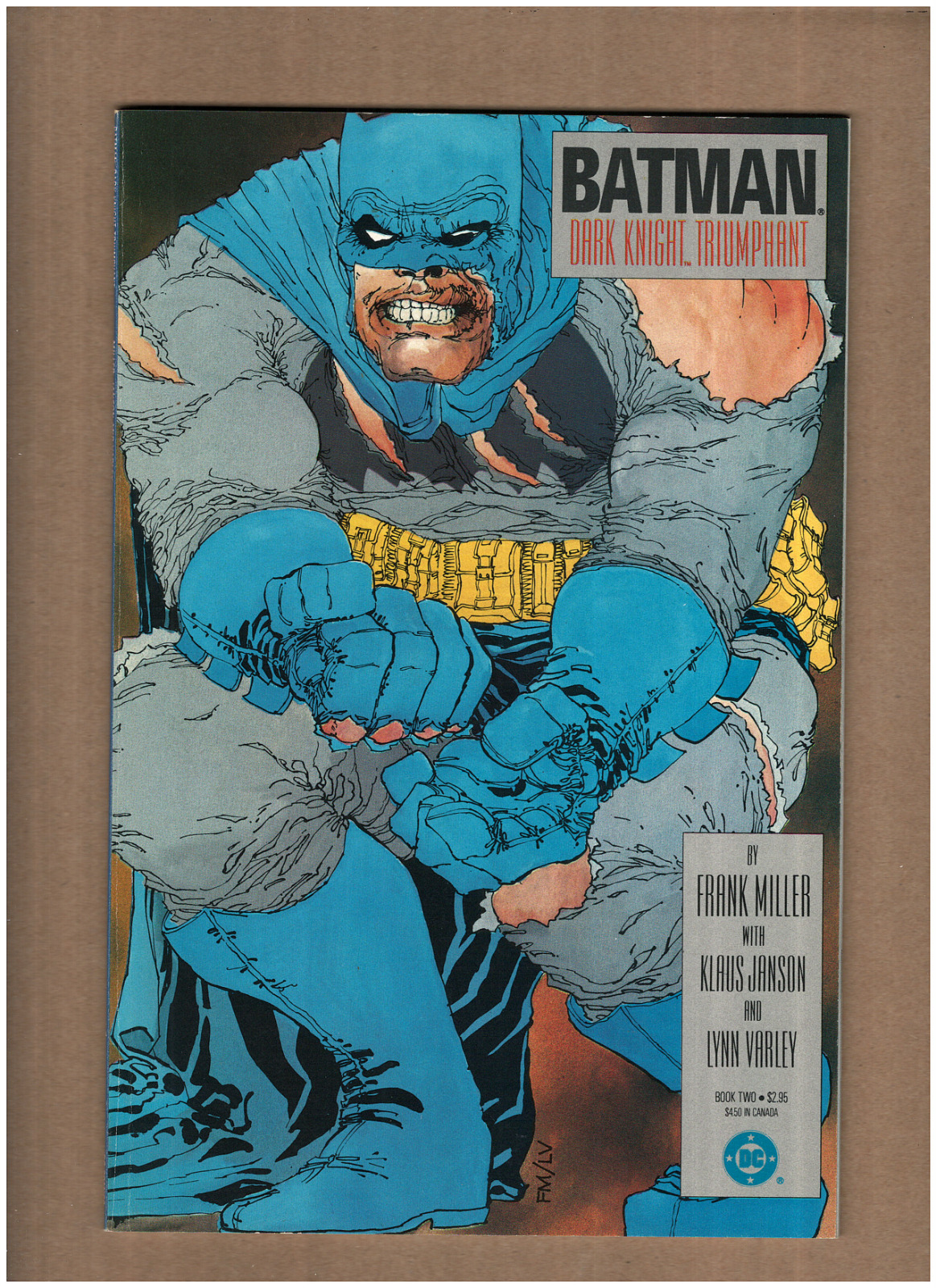 Batman Dark Knight Returns #2 2nd Print DC Comics 1986 Frank Miller VF+ 8.5