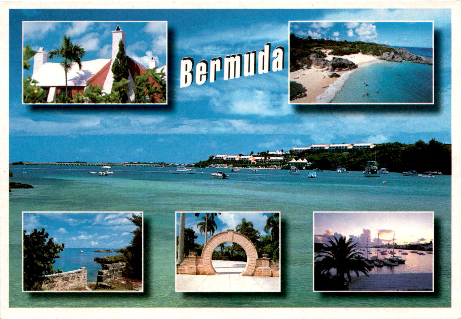 Bermuda, Prime Products-Bermuda, North Atlantic Ocean, pink sand Postcard