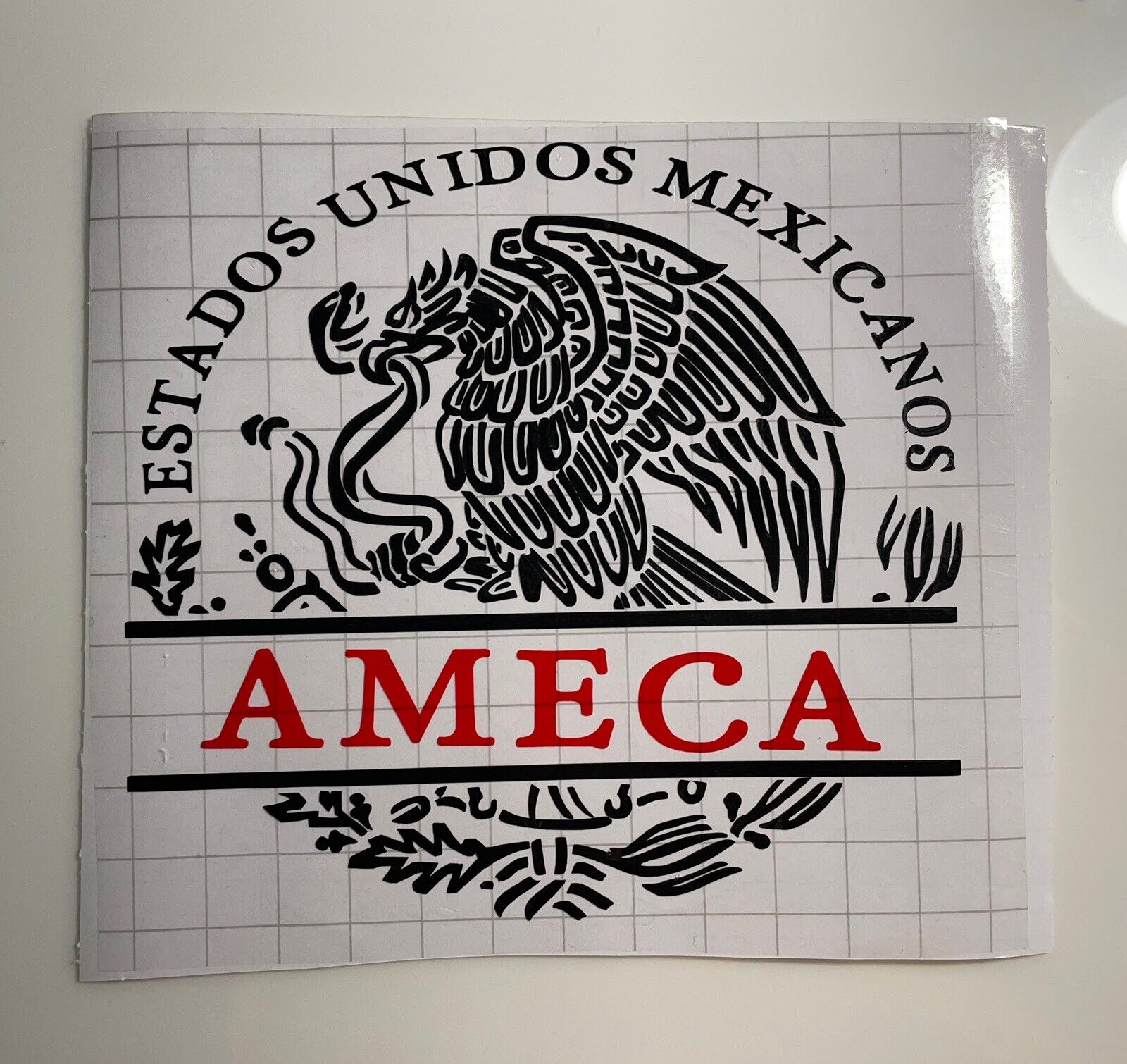 Escudo Mexican con tu Nombro O estado Mexicano De La República