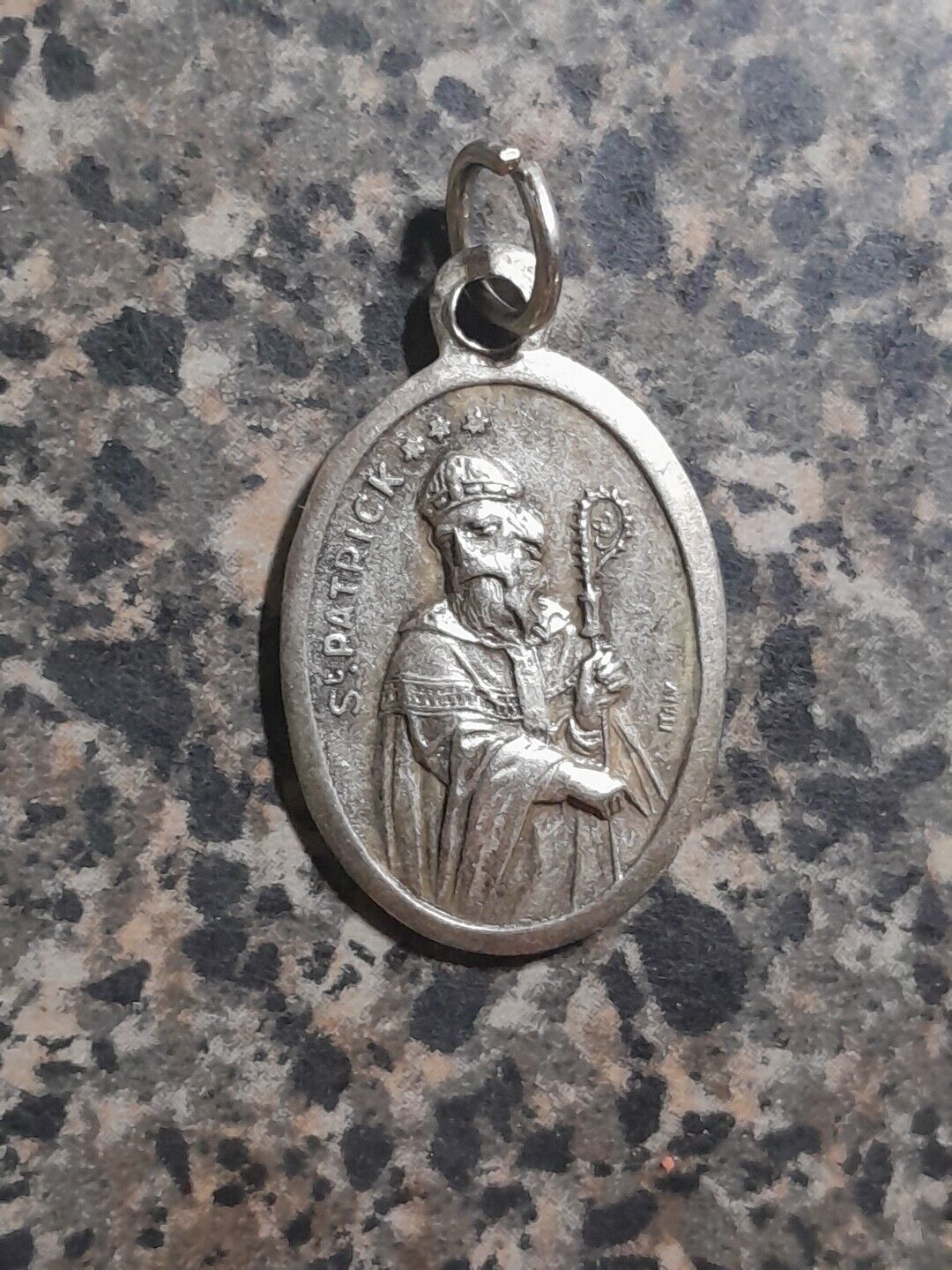 Vintage St Patrick St Bridget Medal