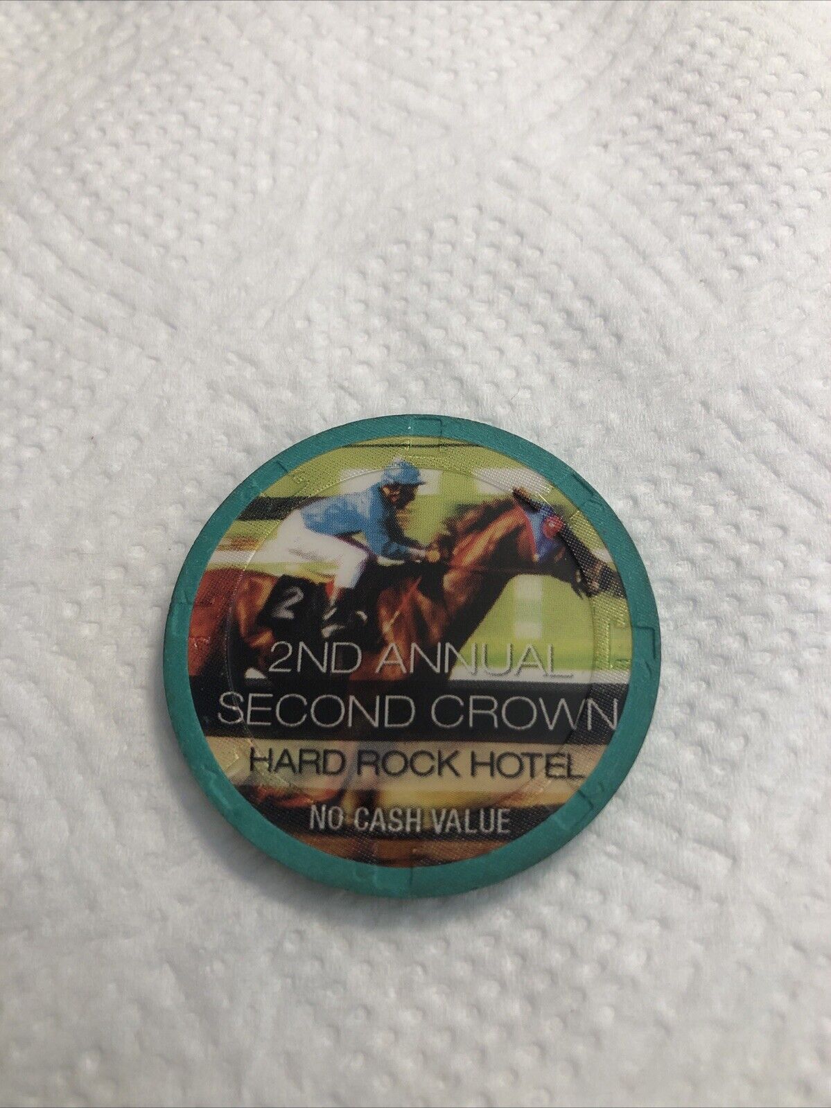 Very Rare Hard Rock Casino Las Vegas Kentucky Derby Chip Horse LE 1 of 500