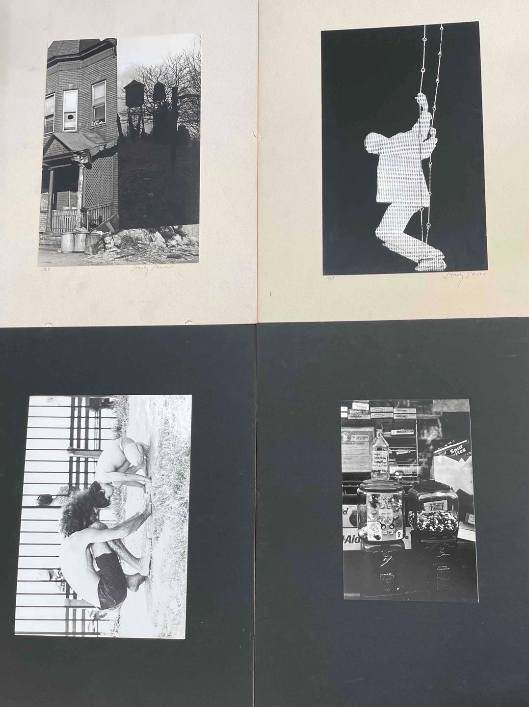 1960\'s SET/4 STANLEY STAN SHERER ORIGINAL PHOTOGRAPHS ON BOARD NYC 2 ARE SIGNED