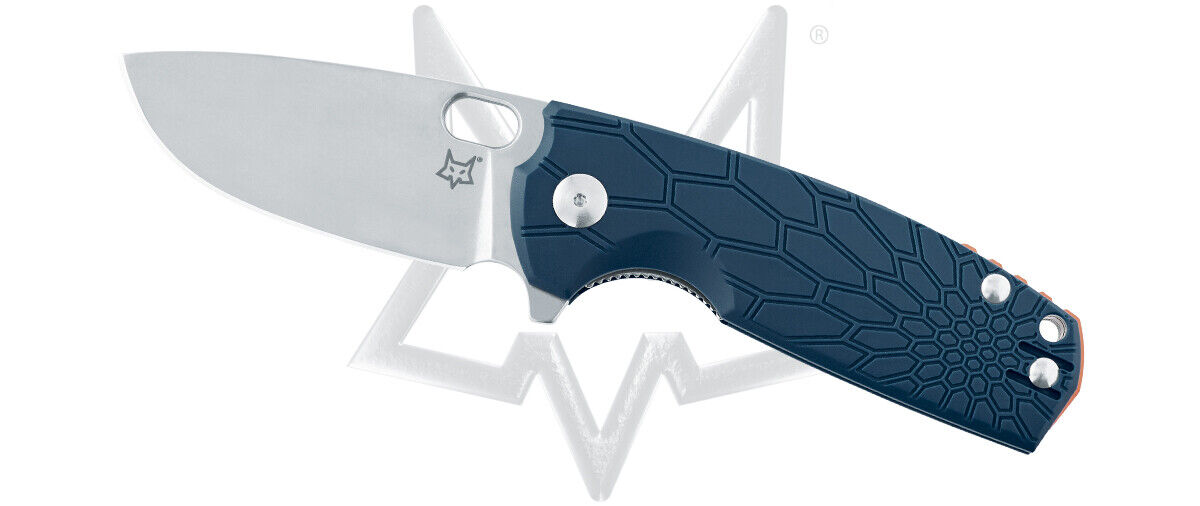 Fox Knives Core Liner Lock FX-604 BL N690Co Blue FRN Stainless Pocket Knife
